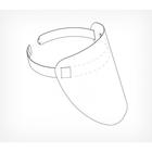 Индивидуальный защитный экран для лица, 32*26 см, пэт 5мм, прозрачный В ЗАЩИТНОЙ ПЛЁНКЕ - Фото 5