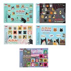 Альбом для рисования А4, 32 листа, на гребне, CATs, обложка мелованный картон, перфорация, блок 100 г/м², МИКС - Фото 1