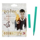 Фломастеры 24 цветов "Гарри Поттер", картонная коробка, европодвес - фото 8989123