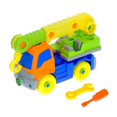 Конструктор для малышей «Кран», 36 деталей