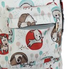 Рюкзачок детский Erich Krause EasyLine Mini, 25 х 20.5 х 11, Little Dogs, белый - Фото 8