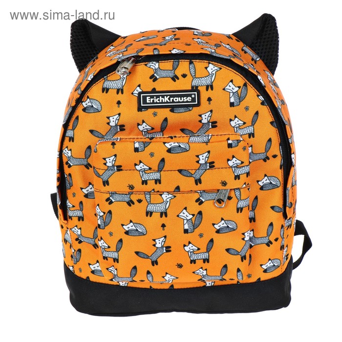 Рюкзачок детский Erich Krause EasyLine Mini, 25 х 20.5 х 11, Foxes - Фото 1