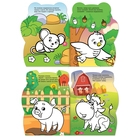 Раскраски с наклейками набор «Котёнок и друзья», 8 шт. по 12 стр. - Фото 2