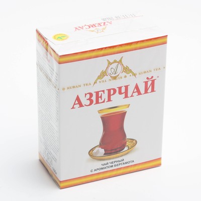 Чай чёрный байховый "Азерчай" с ароматом бергамота, 100 г