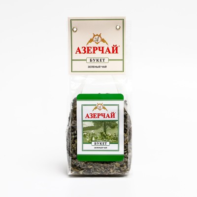 Чай зеленый АЗЕРЧАЙ БУКЕТ 100гр м/у