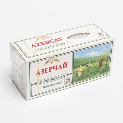 Чай зелёный "Азерчай", 25 х 2 г