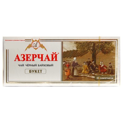 Чай чёрный байховый "Азерчай. Букет", 25 х 2 г