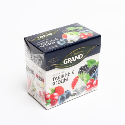 Чай черный Grand Supreme таежные ягоды 20п*1,8г