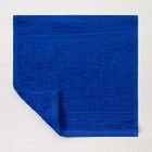 Полотенце махровое «Экономь и Я» 30х30 см, цвет синий - Фото 2