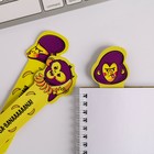 Набор Gorilla, скетчбук A6 + бумажные ручки 3 шт, 18,2 х 19,5 см - фото 21065200