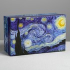 Коробка подарочная прямоугольная, упаковка, «Ван Гог. Звездная ночь», 20 х 12.5 х 7.5 см - фото 319867406