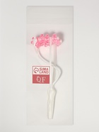 Массажёр для лица и шеи «Трезубец», 3 ролика, 23×5×2.5 см, белый, розовый - Фото 6