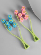 Массажёр для лица «Букет», 22.5×6.5×3.5 см, 12 роликов, МИКС - Фото 5