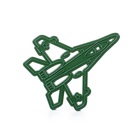 Форма для печенья «Самолёт», вырубка, штамп, цвет микс - Фото 3