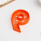 Форма для печенья «Девятое мая», вырубка, штамп, 10,3×7,5×1,5 см, цвет оранжевый - Фото 4