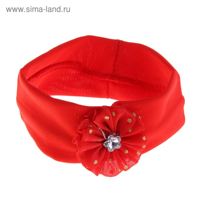 повязка для волос "Детская" "Шик" 5*17 см микс - Фото 1