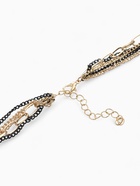 Набор 2 предмета: серьги, бусы «Унисон» прямоугольники, чёрный в золоте, 80 см - Фото 13