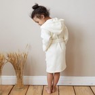 Халат махровый детский "Единорог", р-р 28, цв.молочный 340 г/м2 хл.100% с AIRO - фото 41413973