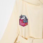 Халат махровый детский "Единорог", р-р 28, цв.молочный 340 г/м2 хл.100% с AIRO - фото 41413978