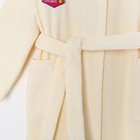 Халат махровый детский "Единорог", р-р 28, цв.молочный 340 г/м2 хл.100% с AIRO - фото 41413980