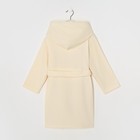 Халат махровый детский "Единорог", р-р 28, цв.молочный 340 г/м2 хл.100% с AIRO - фото 41413977