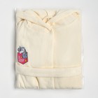 Халат махровый детский "Единорог", р-р 28, цв.молочный 340 г/м2 хл.100% с AIRO - фото 41413982