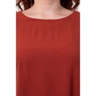 Блуза женская, размер 52, цвет терракот - Фото 9