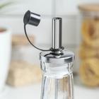 Бутыль стеклянная для соусов и масла «Васильки», 500 мл, 6×30 см - Фото 3