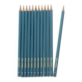 Набор 12 штук карандаш чернографитный Koh-I-Noor 1702/2 HB, граненый (749508)