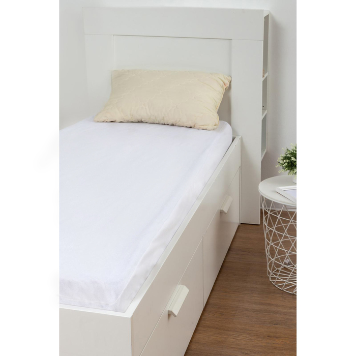 Наматрасник водонепроницаемый на резинке «Экономь и Я», 90×200+20 см