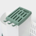 Подставка для столовых приборов, пластиковая, МИКС - Фото 4