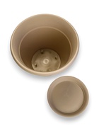 Горшок для цветов с поддоном «Рябина», 22 л, пластиковый, цвет латте - Фото 5