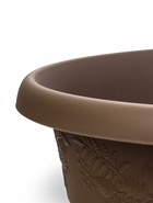 Горшок для цветов с поддоном «Рябина», 22 л, пластиковый, серый - фото 63046011