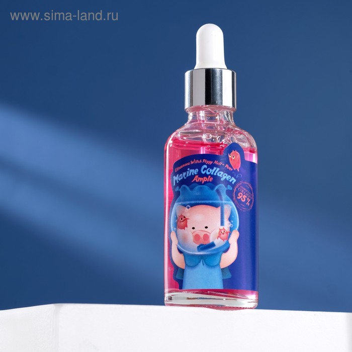 Сыворотка для лица Elizavecca Witch Piggy Hell-Pore Marine Collagen Ample, 50 мл - Фото 1