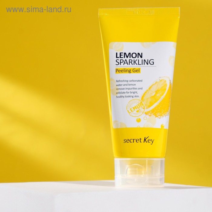 Гель с экстрактом лимона Secret Key Lemon Sparkling Peeling Gel, 120 мл - Фото 1