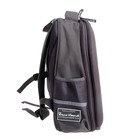 Рюкзак каркасный 38×30×20 см, + пенал, Bruno Visconti «Бокс» тёмно-серый - Фото 4