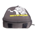 Рюкзак каркасный 38×30×20 см, + пенал, Bruno Visconti «Бокс» тёмно-серый - Фото 7