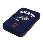 Рюкзак каркасный 38×30×20 см, + пенал, Bruno Visconti «Бокс» тёмно-серый - Фото 10