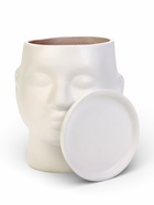 Горшок-органайзер «Голова», керамика, белое, 3 л, 21×19 см  (артикул 4996129)  большой выбор товаров оптом и в розницу по низким ценам с доставкой