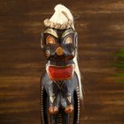 Статуэтка "Абориген Дарма" дерево 9х9х55 см - фото 809762448