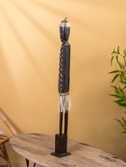 Статуэтка «Абориген Гунтур», 11×10×100 см, дерево - фото 54710134