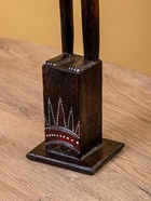 Статуэтка «Абориген Гунтур», 11×10×100 см, дерево - фото 54710136