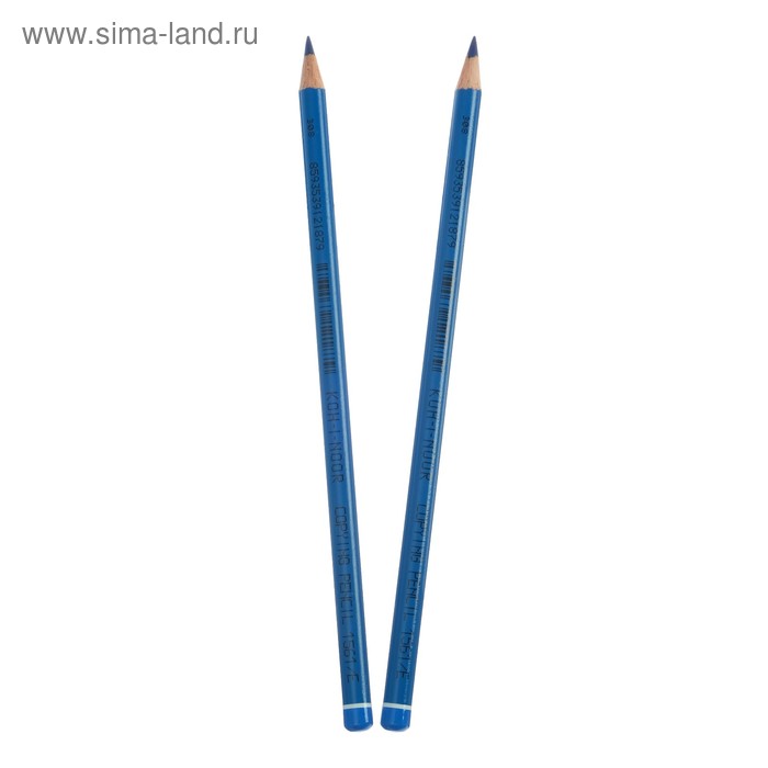 Набор 2 штуки карандаш специальный Koh-I-Noor 1561, химический, синий (1161792) - Фото 1