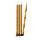 Набор чернографитных карандашей 4 штуки Koh-I-Noor, профессиональные 1500 H8 лакированный корпус (3098864) - фото 10623554