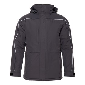 Куртка мужская, размер 58, цвет тёмно-серый