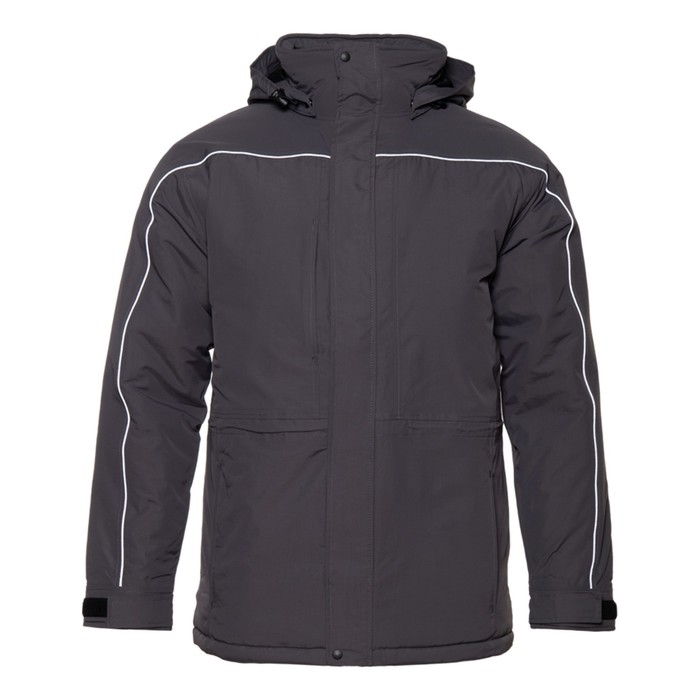 Куртка мужская, размер 58, цвет тёмно-серый - Фото 1