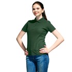 Рубашка женская, размер 48, цвет тёмно-зелёный - фото 296367256