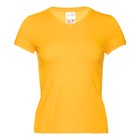 Футболка женская, размер 46, цвет жёлтый - фото 294911621