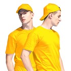 Бейсболка, размер 56-58, цвет жёлтый - фото 301616136