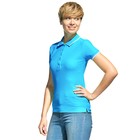 Рубашка женская, размер 54, цвет бирюзовый - фото 298648542